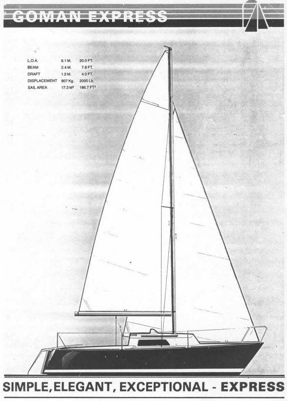 Goman / Express 20 Sailboat by 