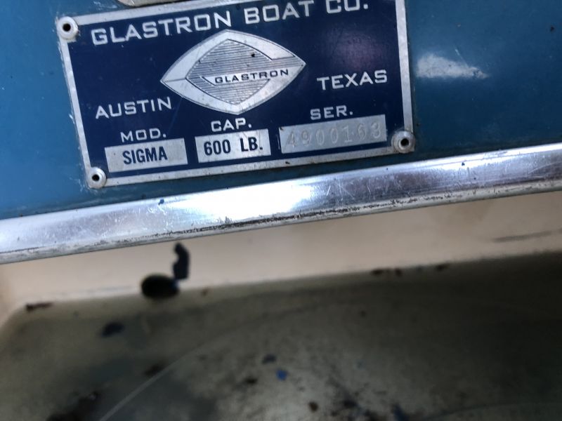 Sigma 149 Sailboat by Glastron Boat Co.