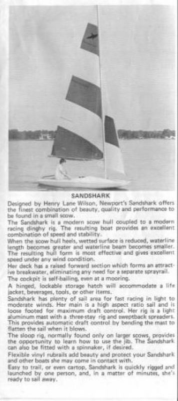 Sand Shark ( sandshark ) Sailboat by Nautical Boat Works