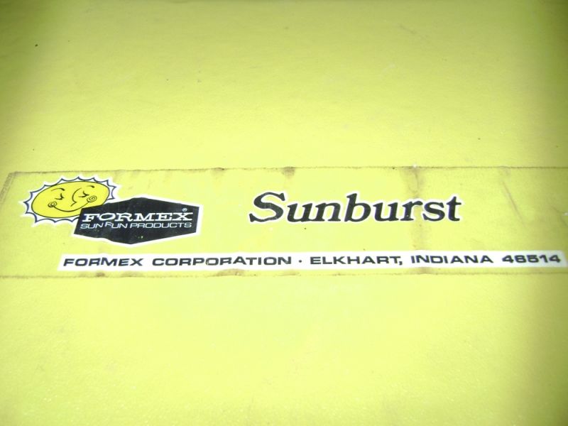 Sunburst Sailboat by Formex Sun Fun Products