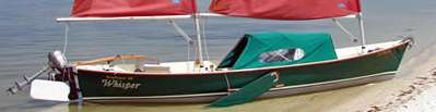 Fin Keel Sailboat