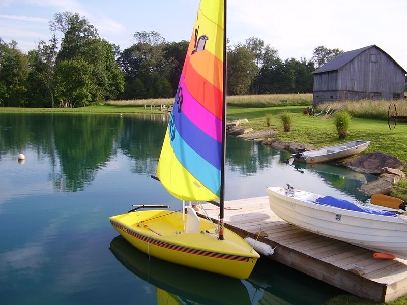 Hobie Hawk /  Holder One 9 Sailboat by Hobie Cat Co.